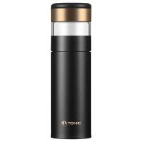 特美刻（TOMIC） TW00050 智能显温茶水分离保温杯 350ml 黑色（单位： 个）