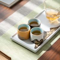 苏氏陶瓷（SUSHI CERAMICS）J0925 千里江山六色杯 容量60ml 宽5.3cm*高4.4cm 6个/套（单位：套）