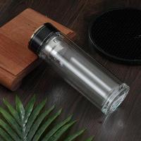 百斯克 BSK-BB252640 至臻茶水分离双层玻璃杯 300ml （单位：个）
