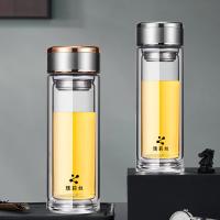 璞莉丝 PLS5137 中铁系列双层玻璃杯 300ml （单位：个)颜色随机