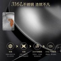 康巴赫（KOBACH） CFC32A1-Z 不锈钢炒锅 32cm（单位：个）