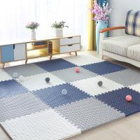 墨斗鱼 泡沫地垫 60*60cm 6片 （单位：包) 白灰青