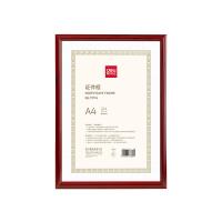 得力（deli） TF114 证件框 210*297mm(单位：个) 红色