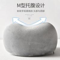 斯弥儿 SMR-JFQT001 记忆棉护颈枕 28*26*14cm 灰色 (单位:个)