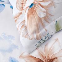 富安娜（fuanna） 绝代风华 床品套件 被套：203*229cm+床单：230*240cm+ 枕套：74*48cm  蓝白色（单位：套)