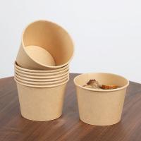 芳草地 3G5480 一次性纸碗 750ML 50只 (单位：箱)