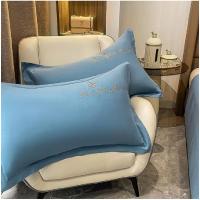 罗蒙 LM-6115  暖阳棉刺绣盛世花开床品四件套 被套200*230cm 床单230*250cm 枕套48*74cm*2(单位:套) 蓝色
