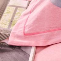 奥特佳（ORTEGA） 001-010065 全棉阳光暖绒四件套 被套200*230cm 床单240*240cm 枕套45*70cm*2 (单位: 套)粉色带花