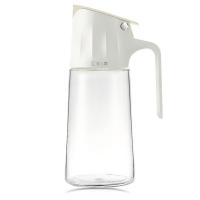 居元素 N7932100101 重力自开油瓶 500ml (单位:个) 奶油白