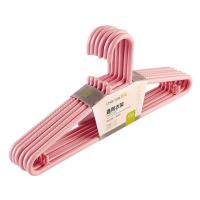 茶花（CHAHUA） 0701 塑料晾衣架 6只/组 随机色 (单位:组)