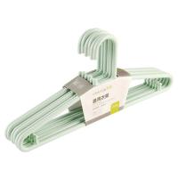 茶花（CHAHUA） 0701 塑料晾衣架 6只/组 随机色 (单位:组)