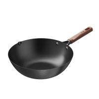 三禾（SANHO） TC32T8 0涂层不粘铁锅 32cm 含盖 (单位:个)