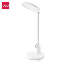 得力（deli） LF111 台灯 LED 白色 (单位:盒)