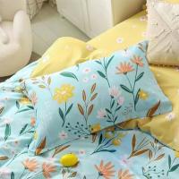 富丽真金（FULLRICH） 11509清浅叶梦时光 床品套件 被套200*230cm 床单240*245cm 枕套48*74cm*2 （单位:套）