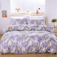 奥特佳（ORTEGA） 四件套 铂金棉家纺 JF010148 被套200*230cm床单230*240cm枕套45*70cm*2 (单位:套) 紫色