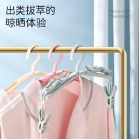 四万公里 SW2613 旅行折叠衣架 4格装 混色（单位：个）