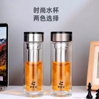 璞莉丝 PLS5241 朗仕系列双层玻璃杯 385ml （单位：个)颜色随机