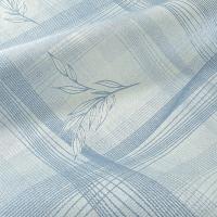 富安娜（fuanna） 叶落知秋 冰丝提花席 床品套件 三件套 席子*1+枕套*2 180*200cm 蓝色（单位：套）