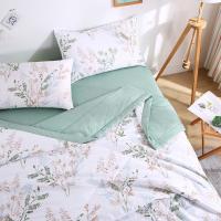 彼加曼 全棉印花夏被-叶初 BGM-B2517 180*200cm (单位:床)