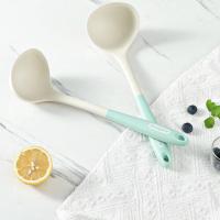 拜格（BAYCO） BC4768 硅胶汤勺 勺子 30cm*8.2cm 图片色（单位：个）