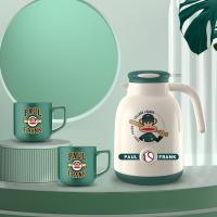 大嘴猴（Paul Frank） 保温壶马克杯套装 保温壶 1000ml+350ml*2 绿色（单位：套）