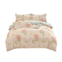 金丝莉（KINTHERI）繁花拾光四件套 被套200*230cm*1床单230*250cm*1枕套48*74cm*2 （单位：套）
