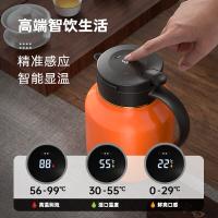 特美刻（TOMIC)  TJ89001 智能显温焖茶壶防粘内胆钛焖壶 1L（单位：个）爱马仕橙