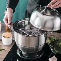艾逸瑶选 CJ-21016-2兰斯欧式多用双层蒸锅 28CM （单位:个）