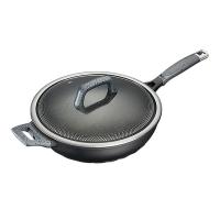 爱仕达（ASD） 魔法石系列 炒锅 锅具 32CM 黑色（单位：个）