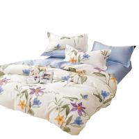 美缘登 J5060 优品全棉四件套 被套200*230cm 床单230*250cm 枕套48*74cm*2 (单位: 套)花色随机