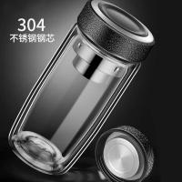 艾逸瑶选 CJ-21052 逸生活绅士双层玻璃杯 400ML(单位：个)