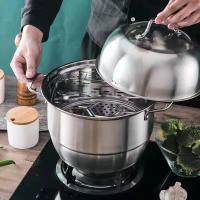 艾逸瑶选 CJ-21016-2 兰斯欧式多用双层蒸锅 28CM（单位:个）