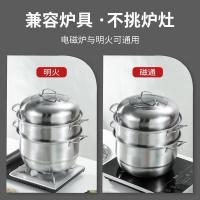 艾逸瑶选 CJ-21016-3 兰斯欧式多用三层蒸锅 28CM（单位:个）