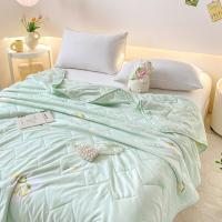 路易卡罗（Louis Kellog） LK-0702 柠静一夏轻柔被 约0.9KG 180*200cm （单位：条）浅绿色