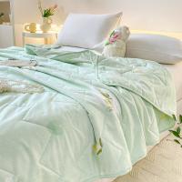 路易卡罗（Louis Kellog） LK-0702 柠静一夏轻柔被 约0.9KG 180*200cm （单位：条）浅绿色