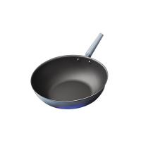 三禾（SANHO）LC32S1 微纳不粘炒锅 32cm（单位：个）黛蓝青