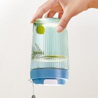 皖亭 T6002 梦想咖啡杯 玻璃杯 480ml 水蓝色（单位：个）