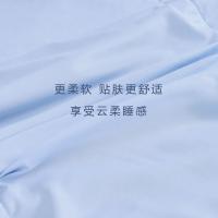 罗曼罗兰 海沫R-xb007 抗菌水洗夏被 被子 150*200cm 蓝色（单位：床）