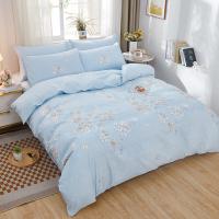彼加曼 BGM-T2301 磨绒四件套被套200cm*230cm床单245cm*250cm枕套48cm*74cm*2（单位:套）