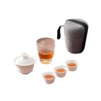 斯弥儿SMR-JJCJ001茶具套装盖碗1公道杯1茶杯3收纳包1 463g（单位：套）