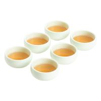 苏氏陶瓷（SUSHI CERAMICS）功夫茶杯翡翠玉瓷个人杯主人杯品茗杯6个装 茶杯70ml*6（单位：套）