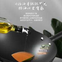 爱仕达（ASD）CF34M2Q 精铁新三代旋风锈不了尖底铁锅 34cm（单位：个）