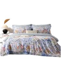 奥芙妮 春溪天丝棉四件套 AO-TSS25401 被套200*230cm床单230*250cm枕套48*74cm*2 (单位:套) 蓝色