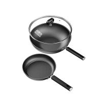 百斯克BSK-GT250408福运满满两件套 炒锅30cm 煎锅26cm （单位：套）