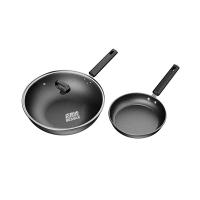 百斯克BSK-GT250408福运满满两件套 炒锅30cm 煎锅26cm （单位：套）