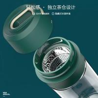 富光（FUGUANG）便携式时尚太空塑料杯 600ml（单位：个）颜色随机