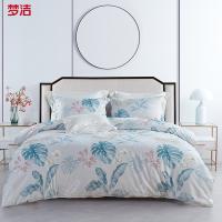梦洁家纺 四件套 纯棉印花 被罩200*230cm床单230*235cm枕套50*70cm*2 (单位:套)