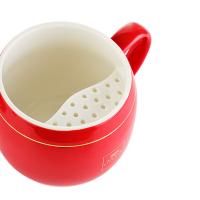 WORLD KITCHEN WK-SWBG38/KZ/JY/RD 商务办公陶瓷杯380ml（单位：个）红色