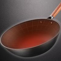 三禾（SANHO）32T1无涂层熟铁锅不粘炒锅32cm（单位：个）