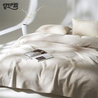 伊伊爱 YBH25047 亚麻多功能毛毯 150*200cm（单位：条）浅灰